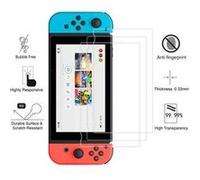 Feuille de protection de film de protection d'écran en verre trempé 3pc pour nintendo switch G