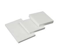 Feuille de PTFE personnalisable - Résistante aux hautes températures, épaisseur de 0,5 à 6 mm for des applications polyvalentes(5x50x50mm-2pcs)
