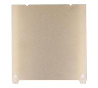 Feuille de pulvérisation à motif diamant, plaque de construction PEI 310x315mm pour imprimante 3D K1 Maximum avec binaural cannelé