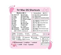 Feuille de raccourci clavier - touches de fonction Exel, commandes de clé de mots | Guide d'autocollants PC pour ordinateur portable, dactylographie de raccourci, jeu d'autocollants d'installation fa