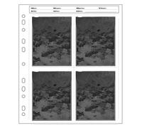 Feuille de rangement d'archivage pour organiser les films, 135 pochettes négatives, 120 pages de rangement de films négatifs