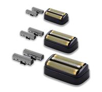 Feuille de rechange et lames intérieures compatibles avec rasoir électrique Andis 17300 ReSURGE - Noir (lot de 3)