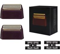 Feuille De Rechange Pour Rasoir Professionnel 5 Star Series Finale,Compatible Avec Les Têtes De Rechange Wahl Shaver Foil 7031-100,7043-100,Rouge 2 Paquet[Z1528]