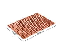Feuille de refroidissement en cuivre pur 2 5 pouces SSD Dissipateur thermique Conductivité thermique Pure Pad Ventilateur CPU Refroidisseur de chaleur Support de refroidissement Base Support Rack