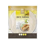 Feuille de riz/galette de riz diamètre 22cm - environ 45 feuilles - sachet 500g