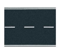 Feuille de route droite 1m / 80mm souple et autocollante-HO 1/87-NOCH 60700