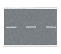 Feuille de route droite 1m / 80mm souple et autocollante-HO 1/87-NOCH 60703
