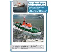 Feuille de Schreiber Croiseur de sauvetage en mer Theodor Heuss