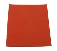 Feuille de Silicone antidérapante, tapis de protection Flexible et résistant à la chaleur, pour dessus de Table, protecteur de comptoir de cuisine, rouge, 3 pièces