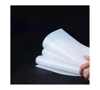 Feuille de silicone blanche, feuille de caoutchouc de Silicone translucide de qualité alimentaire for la maison, plusieurs tailles, haute température(300x300x4mm)