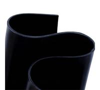 Feuille de silicone carrée noire - 200 x 200 mm/500 x 500 mm for projets de bricolage | Antifatigue et isolation thermique(200x200x10mm)