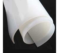 Feuille de silicone, tapis en caoutchouc pur haute température blanc, 20 x pouces, épaisseur 1/3/4 mm, for l'artisanat, feuille fine 1 pièce (4 mm)(1mm)