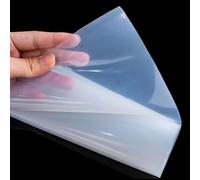 Feuille De Silicone Translucide Blanche, 1 Pièce, for Presse À Vide, Four, Tapis en Silicone Résistant À La Chaleur(200x200x1mm)