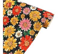 Feuille de simili cuir pailleté