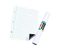 Feuille de tableau blanc ligné magnétique, tableau d ' écriture facile à nettoyer de 22 x 28 pouces, paquet de 2 pour les leçons en classe, la pratique à la maison et la planification quotidienne