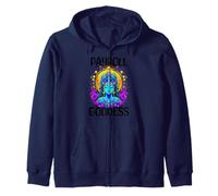 Feuille de Temps Amusante de Payroll Goddess Human Resources Finance Sweat à Capuche