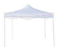 Feuille de toit imperméable blanche 3X3 pour le remplacement du gazebo pliable