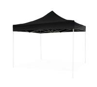 Feuille de toit imperméable noire 3X3 pour remplacement de gazebo pliable EG49483