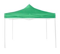 Feuille de toit imperméable verte 3X3 pour le remplacement du gazebo pliable