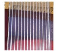 Feuille de Toiture en Frp Résistant Plaques Fibre Verre Panneau Remplacement pour Serre Piscines Jardins(4pieces,0.9x1m/2.95x3.28ft)