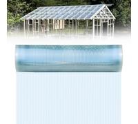 Feuille De Toiture En Polycarbonate, 0,8mm Transparente Panneaux De Toiture Pour Serre Préparation Pour L'hiver Pour Les Climats Froids Poulailler, Personnalisable(1.5x3m)