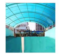 Feuille de toiture en polycarbonate bleu - Panneaux isolés et imperméables pour serre pour pergolas, jardinage et agriculture - Épaisseur 1/1,2/1,5 mm - Bleu - 1,5 x 8 m