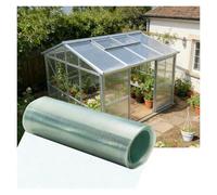 Feuille de toiture en polycarbonate imperméable et isolant thermique pour serres de jardin, balcons extérieurs, abris auto et stations-service (0,6 x 5 m) durable, résistante aux UV, installation
