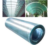 Feuille De Toiture en Polycarbonate,panneau d'éclairage transparent et imperméable de 0.8mm écran thermique pour serre facile à plier et à couper pour abri de pluie abri de voiture ( Color : 1M , Size