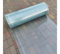 Feuille de toiture en polycarbonate, panneaux de remplacement en fibre de verre transparents for éclairage naturel, panneau solaire isolant et imperméable(3.94 x 32.8ft)