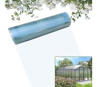 Feuille de toiture en polycarbonate - Panneaux transparents pour serre - Film isolant résistant aux chocs - 1,5 mm d'épaisseur - 1 x 3 m