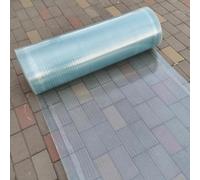 Feuille de toiture en polycarbonate transparent - Panneaux renforcés imperméables et résistants aux UV - Pour auvents extérieurs, tonnelles, abris et supports de plantes - Couverture durable pour