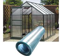 Feuille de toiture Isolante Transparente en Polycarbonate, imperméable, Anti-UV, Anti-Pluie, Plaque de Protection Contre la lumière Naturelle en PRFV de 0,8 mm pour Serre extérieure, 1,5 x 4