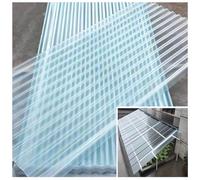 Feuille de Toiture Transparente, Feuille de Revêtement Mural Ondulée, Panneau de Toiture pour Serre, Tuiles de Toiture, Panneaux d'éclairage Naturel en Fibre de Verre,90x150cm,20 Pcs