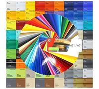 Feuille de traceur DIN A4 30 x 21 cm 621/631 Film vinyle pour voiture (092 cuivre, 621 brillant)