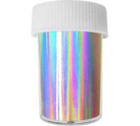 Feuille de transfert en flacon - argent holo / Bass Cosmetics