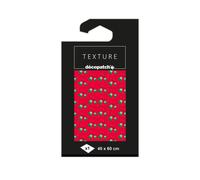 Papier Texture Décopatch n°821 -1 feuille 40x60cm - Rouge