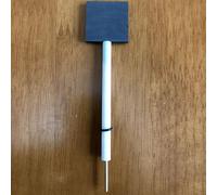 Feuille d'électrode en graphite avec tige d'électrode for applications professionnelles en électrochimie(20x30x3mm)