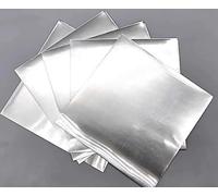 Feuille d'électrode négative en zinc for zinc à base d'eau - Paquet de 10, options d'épaisseur personnalisables 0,01-0,3 mm, 10 x 10 cm(Thick 0.01mm)