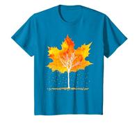 Feuille d'érable automne arbre orange feuilles d'automne T-Shirt