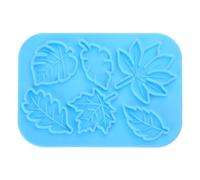 Feuille d'érable - Forme de pince à cheveux - Feuille holographique - Moules en résine pour travaux manuels - Outils de fabrication de bijoux - Feuilles de pinces à cheveux