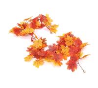 Feuille d'érable vigne,Feuilles d'automne décoration,Guirlande de feuilles,Fausses feuilles d'érable,Feuilles d'automne artificielles