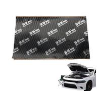 Feuille D'insonorisation Automobile - Tapis D'absorption Acoustique Et D'amortissement Des Vibrations Pour Voitures, Matériau De Support En Caoutchouc Ignifuge | Insonorisant Adhésif, Matériau De Rédu