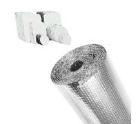 Feuille d'isolation à bulles en aluminium pour la direction de la chaleur rayonnante dans les espaces de vie et la séparation thermique dans les zones utilitaires