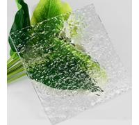 Feuille d'ondulation ondulée transparente en acrylique, panneaux rectangulaires à texture de pierre transparents plusieurs tailles 3 mm 5 (3, 150 x mm), 100(5mm,300x300mm)