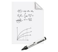 Feuilles électrostatiques de présentation - 60 x 80 cm - Magic-Chart EDDING