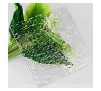 Feuille en acrylique ondulée, Les feuilles acryliques dégagent 300 mm x 200 d'épaisseur 3-10 avec des motifs d'ondulation et de rayures(Wave Ripple,3mm)