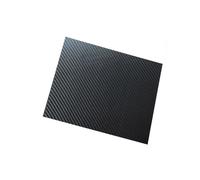 Feuille en fibre de carbone, Panneau de carbone haute résistance 3K 245 x 395 mm, for supports lampe(2.5mm Twill Matte)
