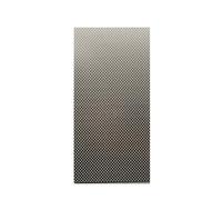 Feuille en fibre de carbone, Panneau en fibre de carbone sergé 3K uni, 75 x 125 mm, accessoires for modèles(5.0mm plain matte)