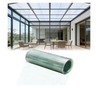 Feuille en Polycarbonate, Greenhouse Polycarbonate Roofing Sheets Imperméable et Isolante pour Serres, Toitures, Abris(0.7x10m)