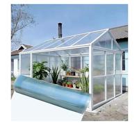 Feuille en Polycarbonate Plaques pour Toiture en Polycarbonate Haute Résistance aux Chocs pour Agriculture, Jardins en Plein Air, Treillis et Pergolas(0.6x1m)